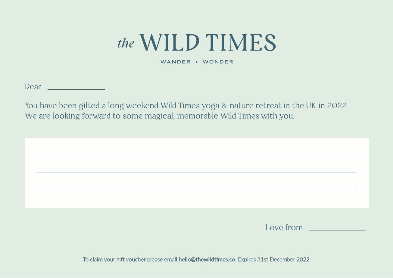 The Wild Times Gift Card